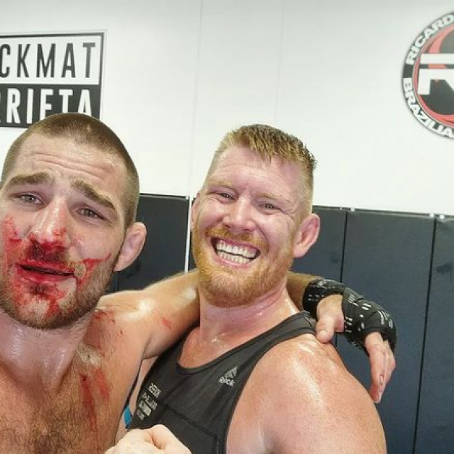 Sean Strickland i Sam Alvey