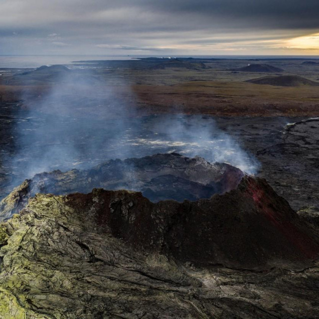 Vulkan na poluootoku Reykjanesu