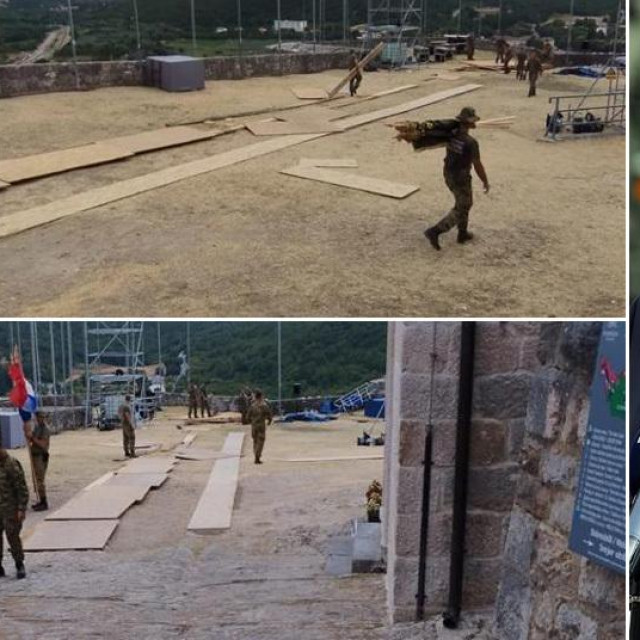 Prizori spornih dasaka na kninskoj tvrđavi i Zoran Milanović