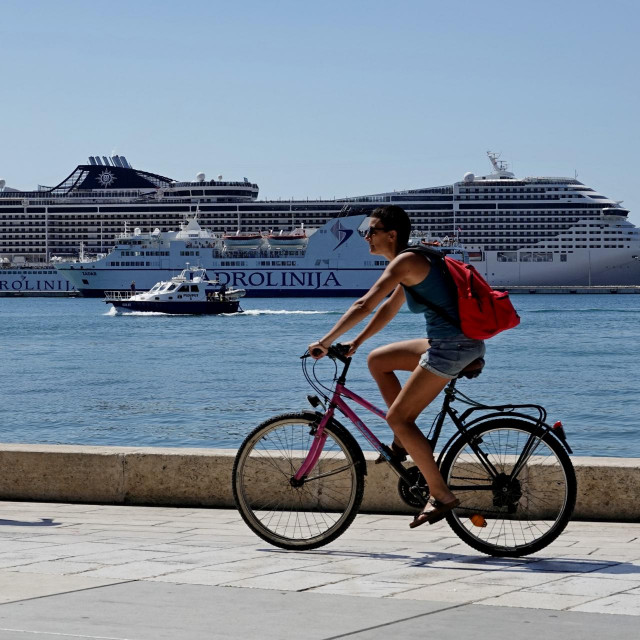Turisti u Splitu