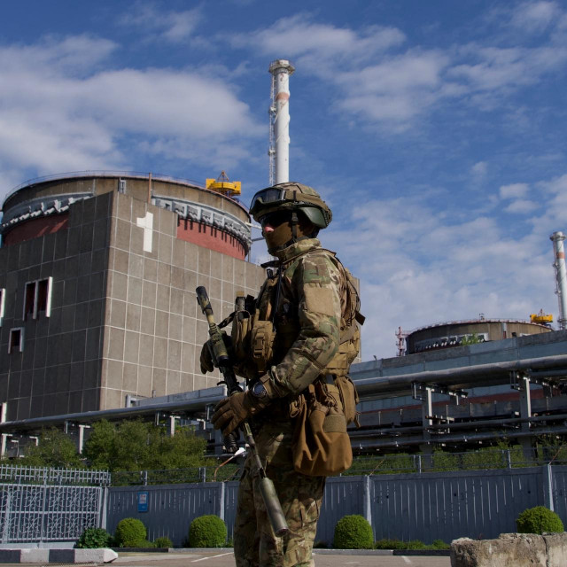 Enerhodar i obližnja nuklearka pali su u ruske ruke početkom ožujka i još su blizu bojišnici