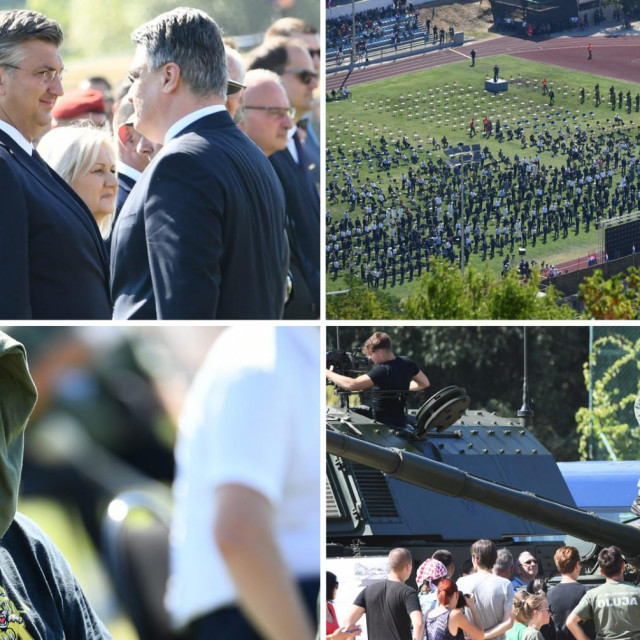 Središnja svečanost na stadionu NK Dinara u Kninu