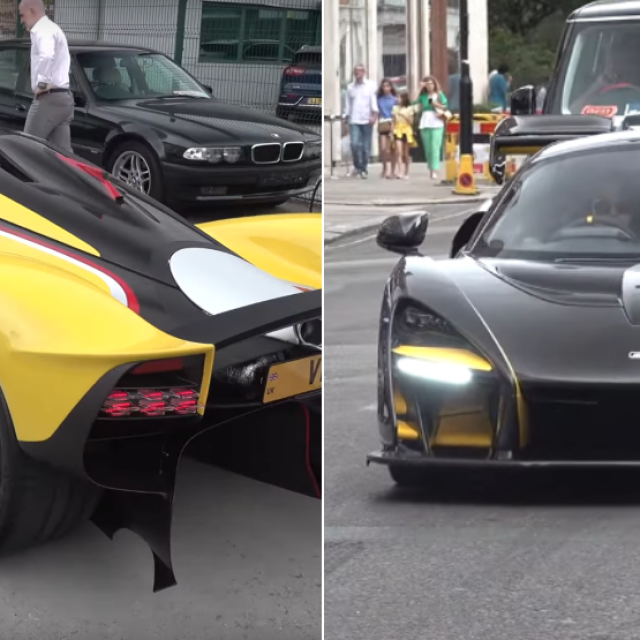 Aston Martin Valkyrie i McLaren Senna