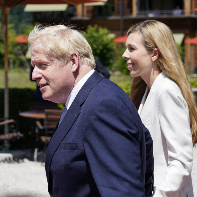 Boris i Carrie Johnson