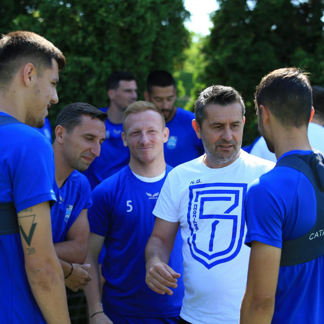 Idila na početku priprema sredinom lipnja: Bjelica s igračima