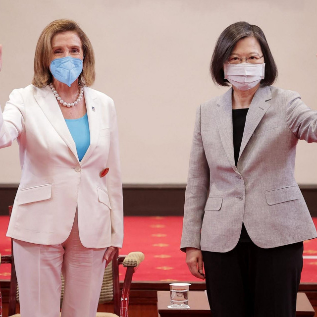 Nancy Pelosi i tajvanska predsjednica Tsai Ing-wen