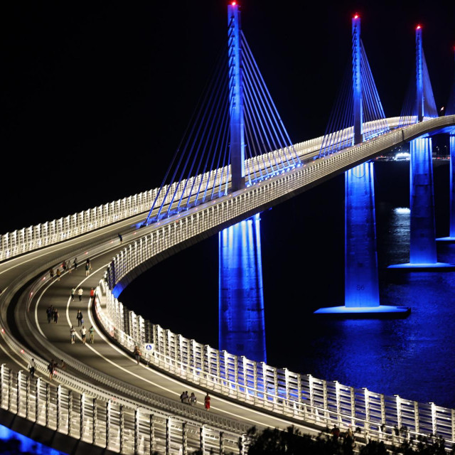 Ceremonija otvaranja Pelješkog mosta
