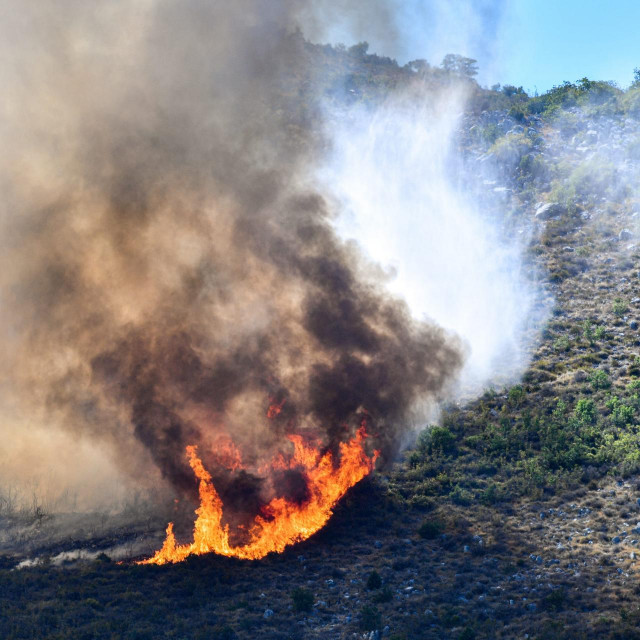 Požar na dubrovačkom području (ilustracija)