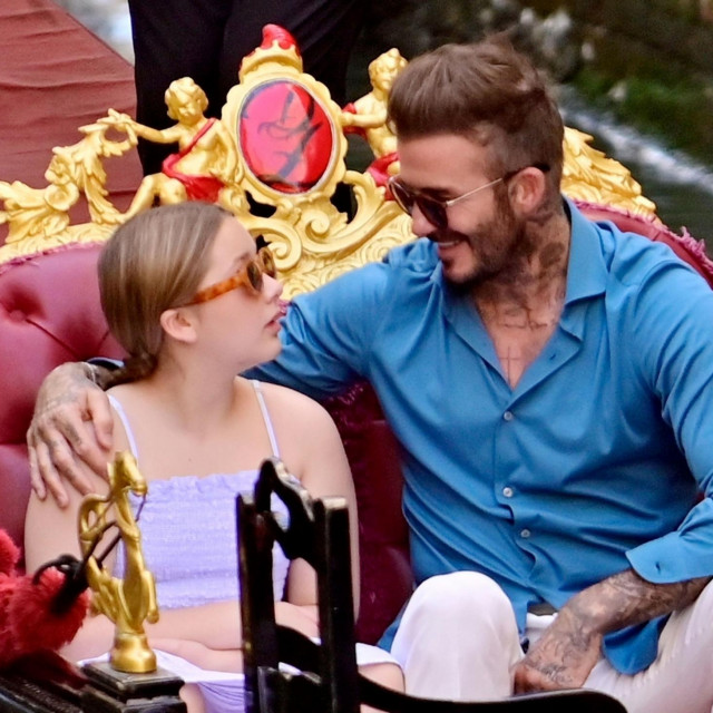 Harper i David Beckham