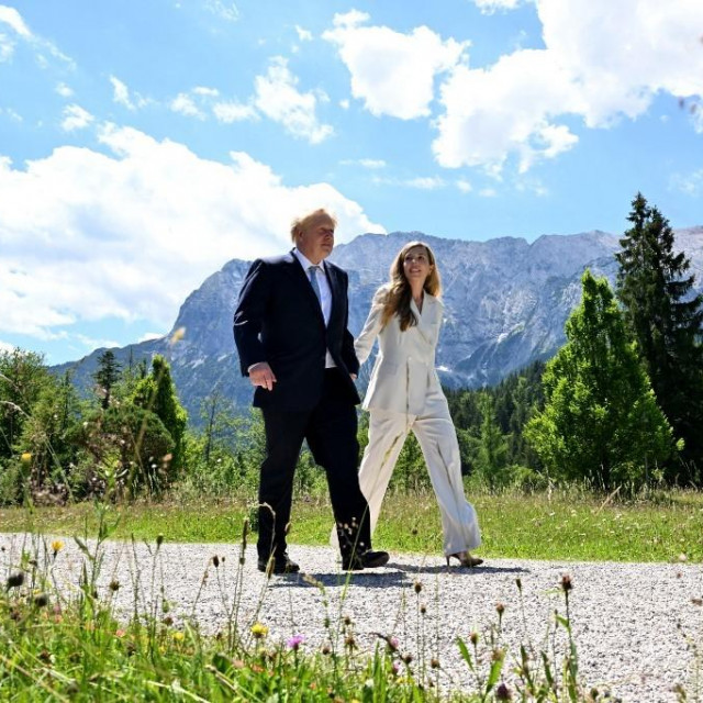 Boris i Carrie Johnson