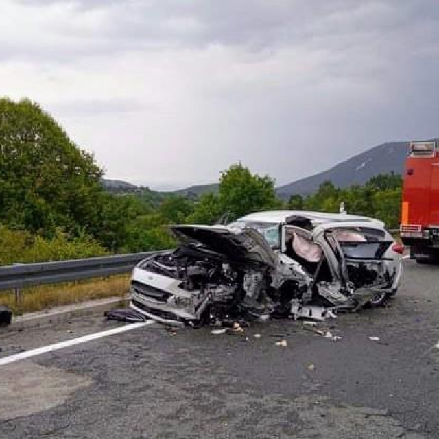 Uništeni Ford Focus
