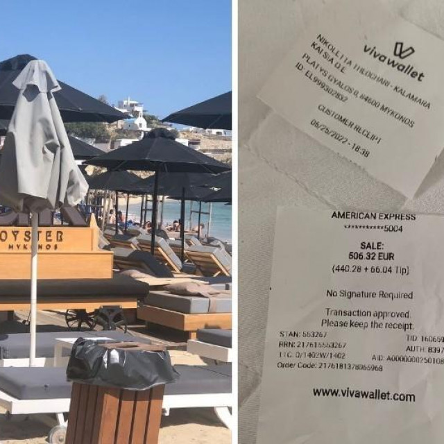 Restoran na Mikonosu vara turiste paprenim cijenama i ne pokazivanjem menija
