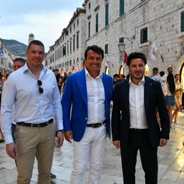 Filip Adžić, Ratko Knežević, Dritan Abazović