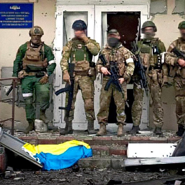 Ilustracija, pripadnici Wagner grupe u Ukrajini