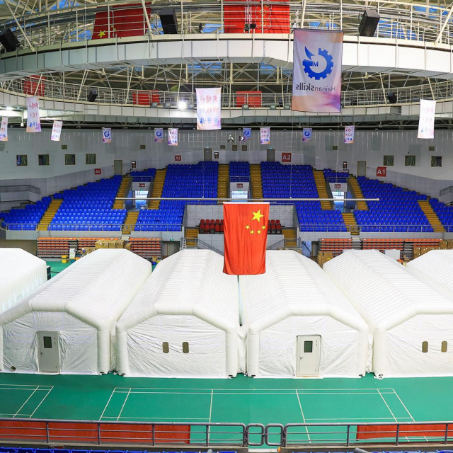 Dvorana za testiranje na covid