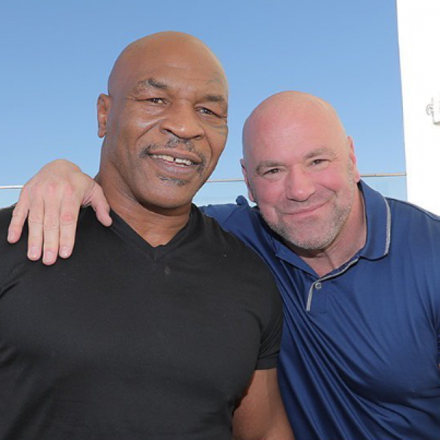 Mike Tyson i Dana White