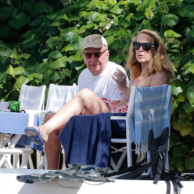 Rupert Murdoch i Jerry Hall