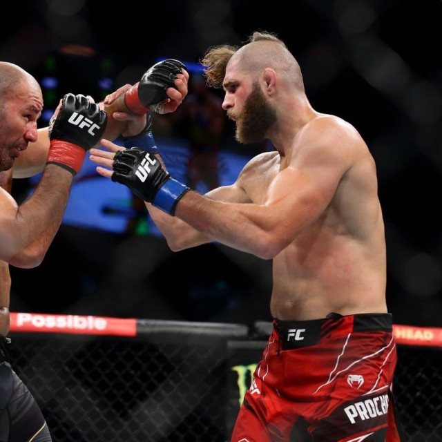 Glover Teixeira (lijevo) i Jiri Prochazka
