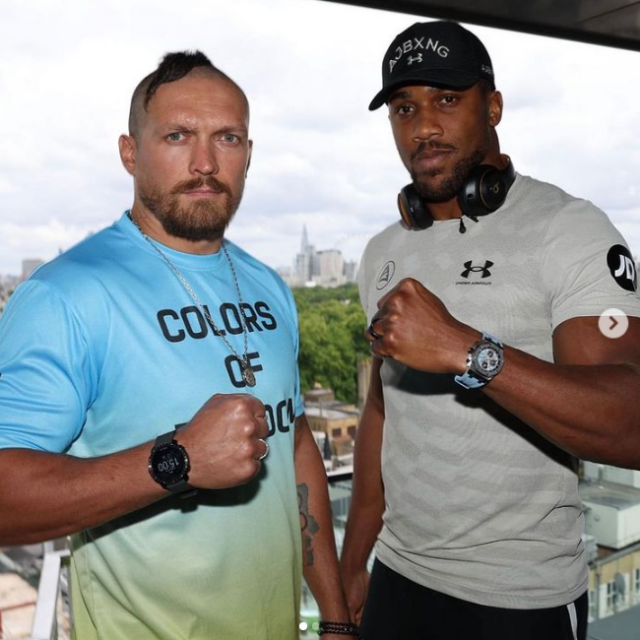 Oleksandr Usyk, Anthony Joshua