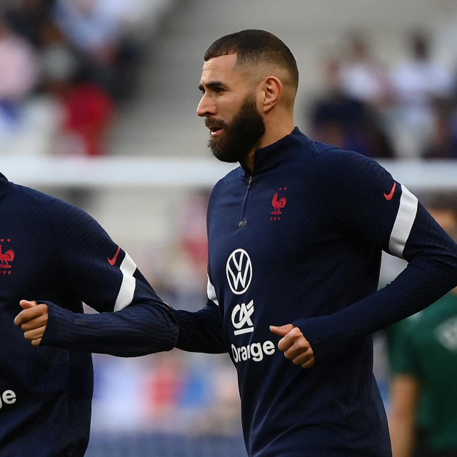 Kylian Mbappe i Karim Benzema