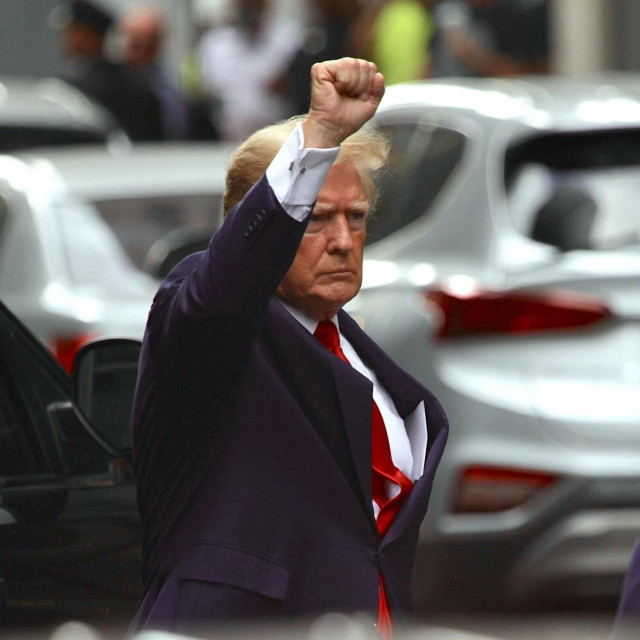 Donald Trump u New Yorku, kolovoz 2022.