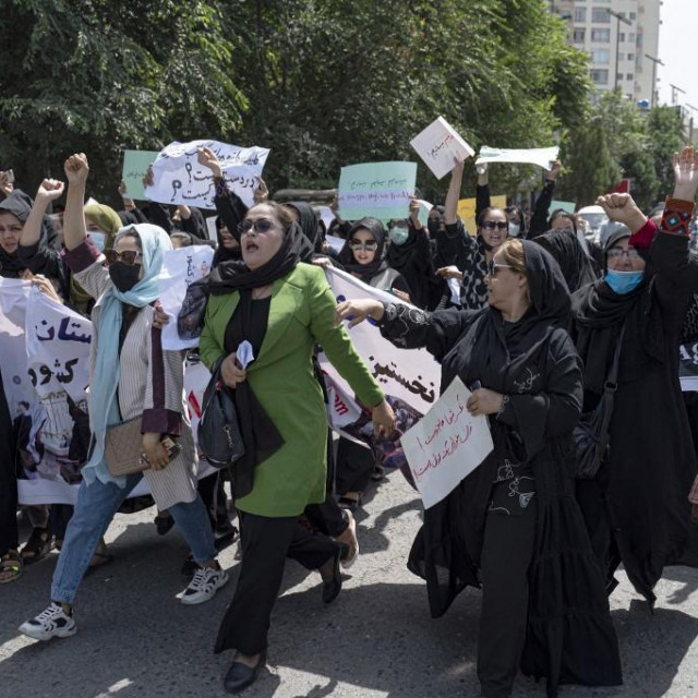 prosvjed žena u Afganistanu