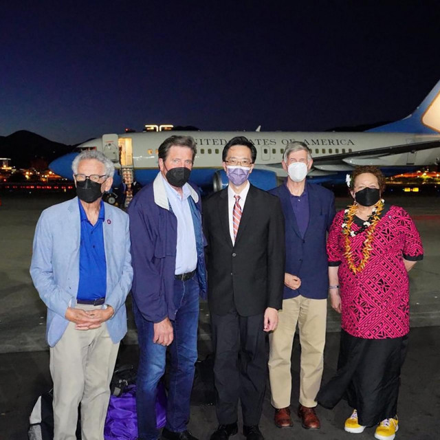 Dio američkog izaslanstva u posjetu Tajvanu