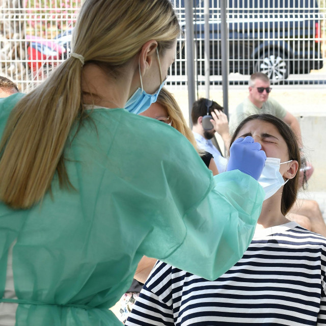 Testiranje na koronavirus/Ilustracija