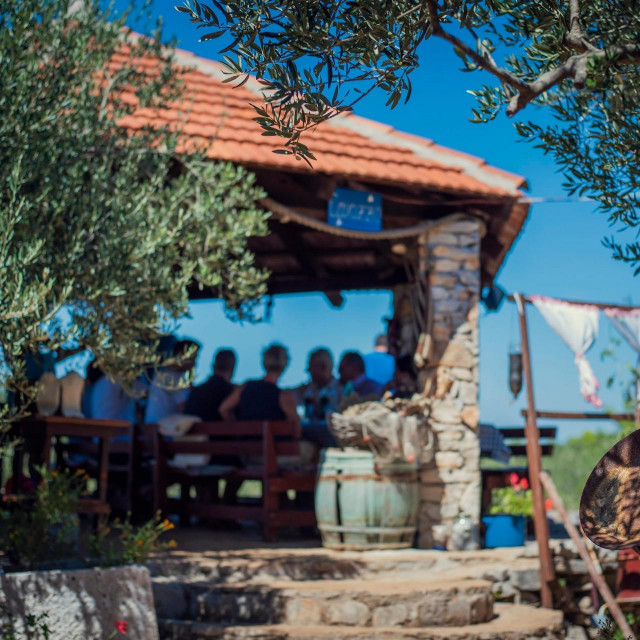 Obiteljska konoba Sedmo nebo na otoku Kakan