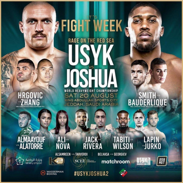 Usyk vs. Joshua 2