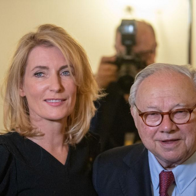 Maria Furtwängler i Hubert Burda