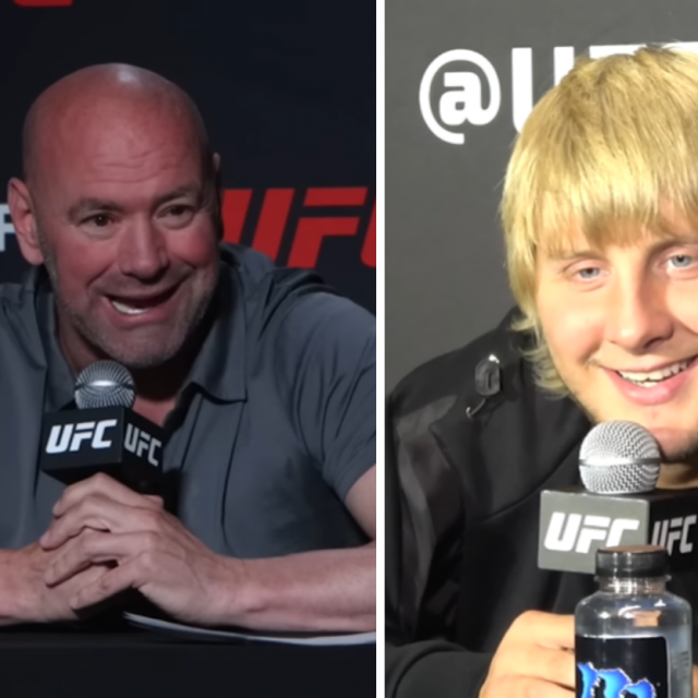 Dana White i Paddy Pimblett