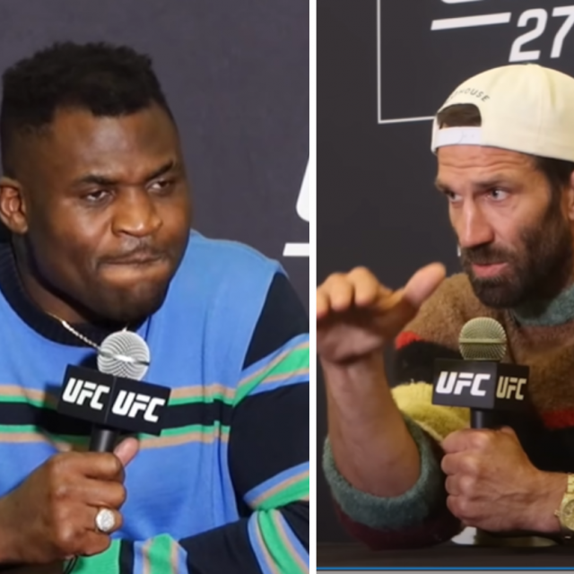 Francis Ngannou i Luke Rockhold