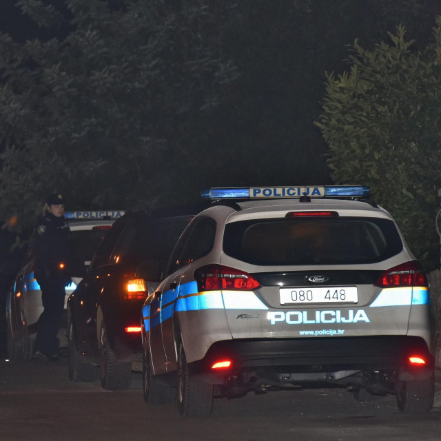 Policijsko vozilo, ilustracija
