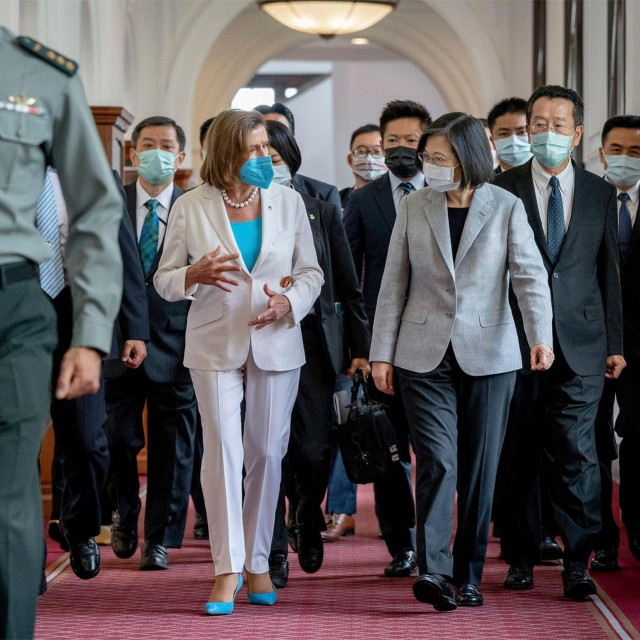 Nancy Pelosi i predsjednica Tajvana Tsai Ing-wen