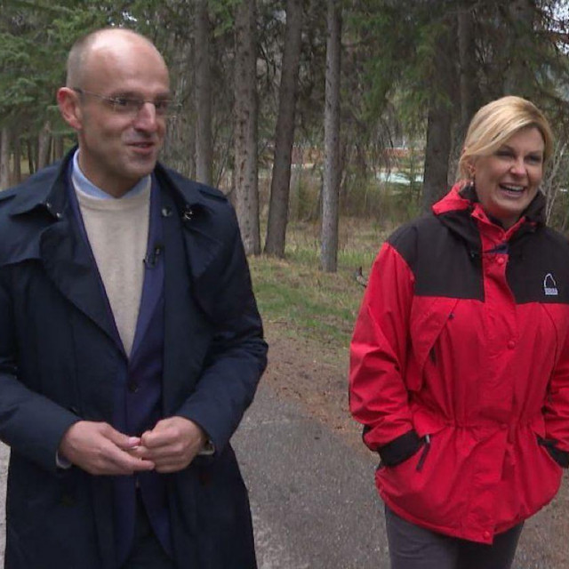 Mislav Bago i Kolinda Grabar Kitarović