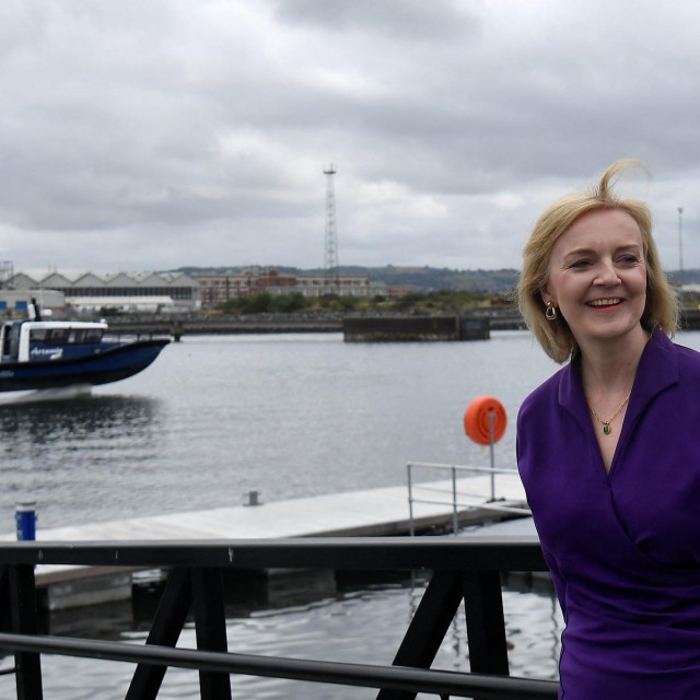 Liz Truss u posjetu Belfastu