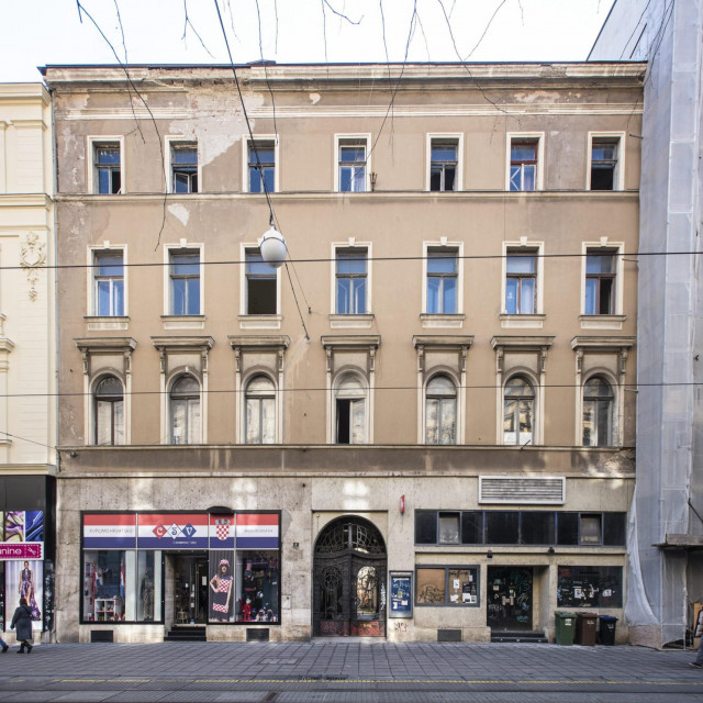 Zgrada u kojoj je nekad bilo kino Grič (arhiva)