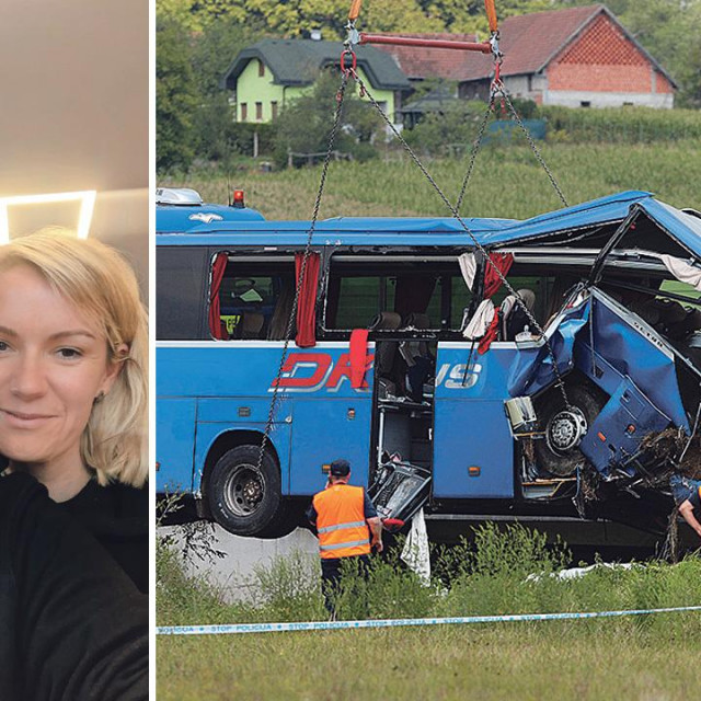Marek i Ewa Struzynski, prizor nesreće poljskog autobusa