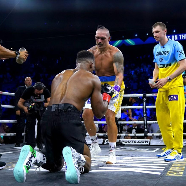 Anthony Joshua i Oleksandr Usyk