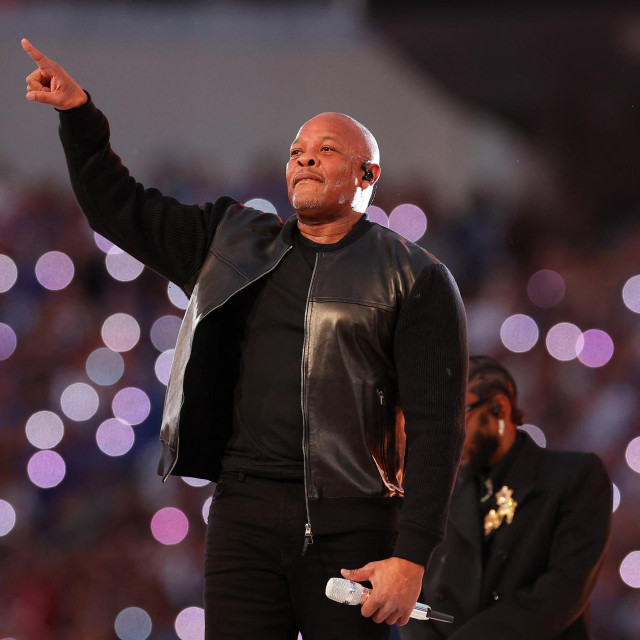 Dr. Dre tijekom SuperBowla