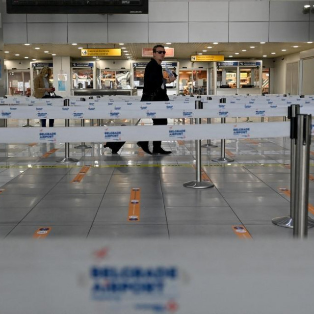 Beogradska zračna luka; ilustracija