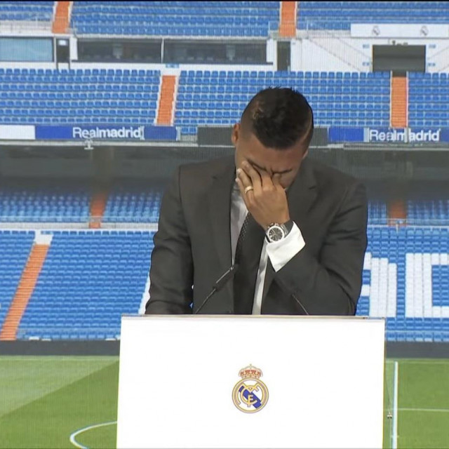 Casemiro pri oproštajnom govoru
