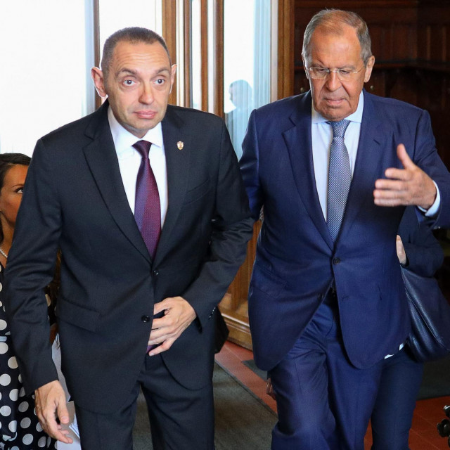 Aleksandar Vulin i Sergej Lavrov