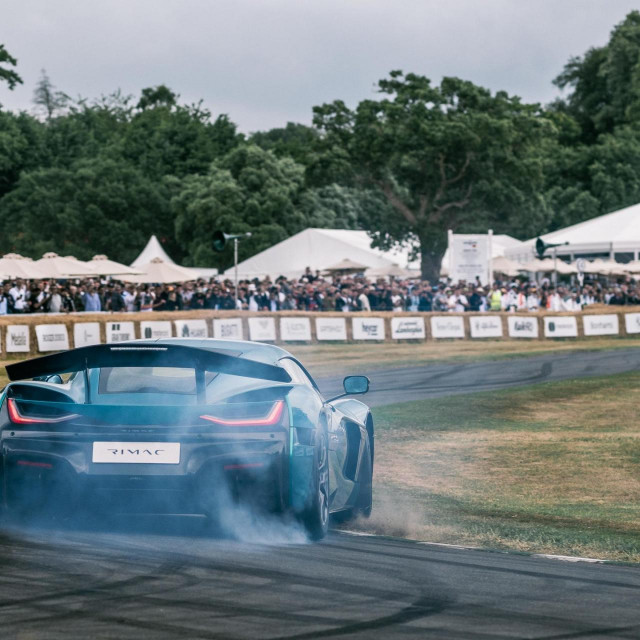 Rimac Nevera, ilustracija