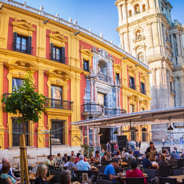 Plaza del Obispo, Malaga