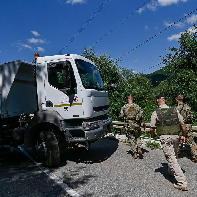 Barikade na Kosovu/Arhivska fotografija