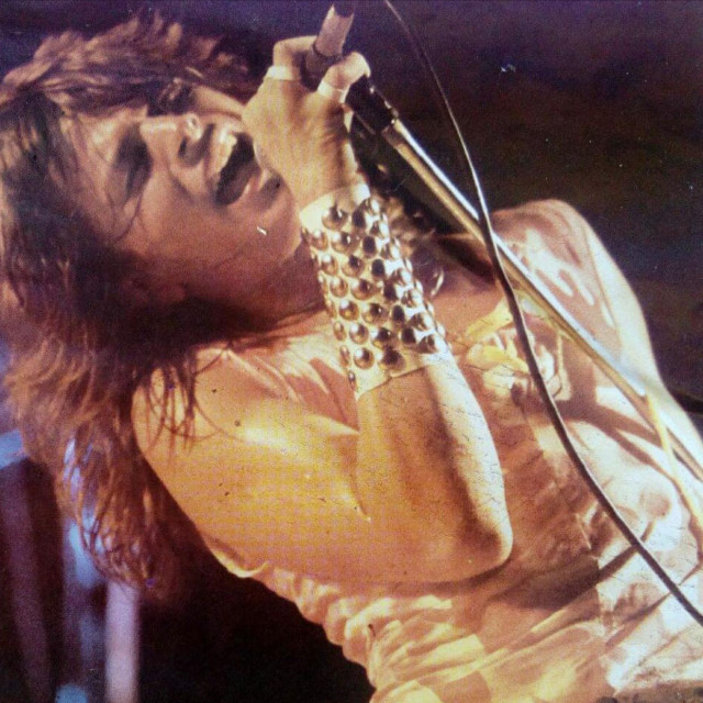 Alen Islamović tijekom američke turneje 1984.