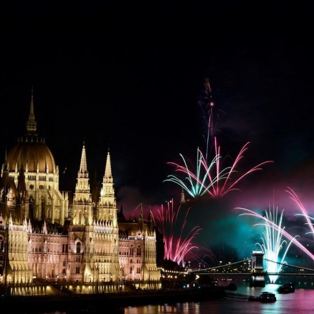 Dan svetog Stjepana u Budimpešti, ilustracija