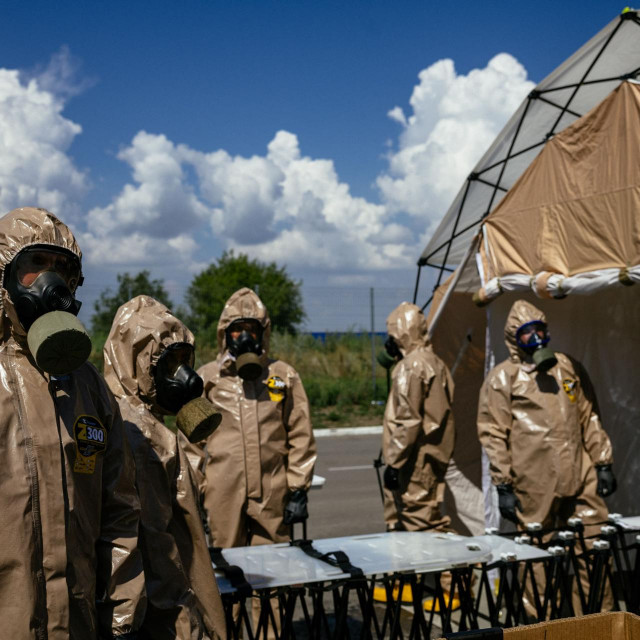 Ukrajinska vježba u slučaju havarije u nuklearnoj elektrani Zaporižje